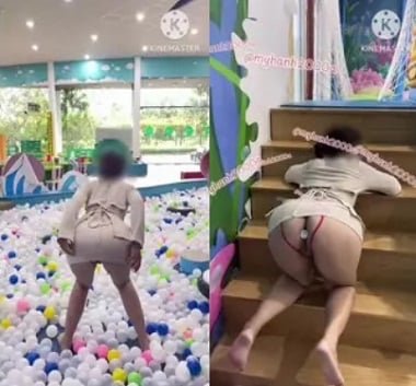 Video show lồn của Mỹ Hạnh trên phố đông