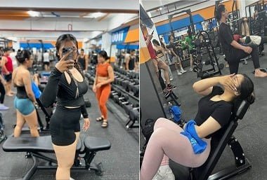Em Gymer bị địt lên đỉnh