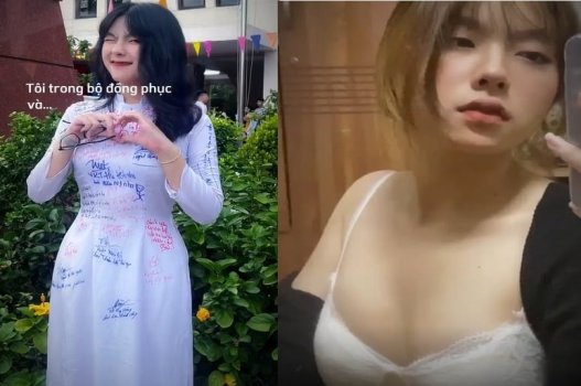 Tik Tok hot girl vếu bự mông to lồn đẹp